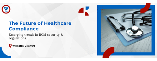 Whitepaper cover titled 'The Future of Healthcare Compliance'